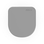 A top view of a portable toilet lid with Joolca branding