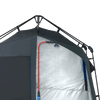 Shower tent with shower head attached