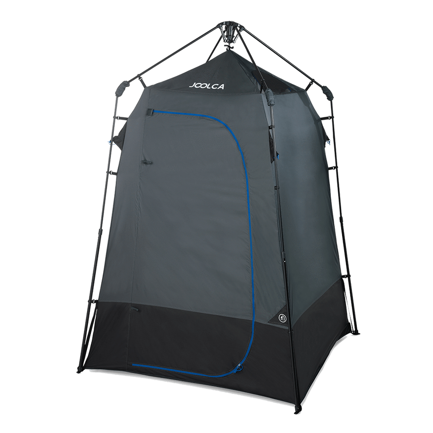 A single room shower tent