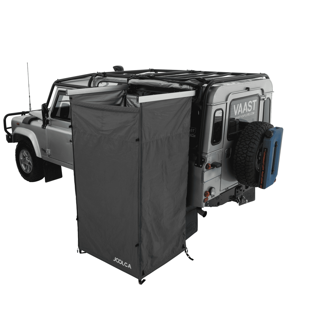 Roof Rack Mounted Shower Tent