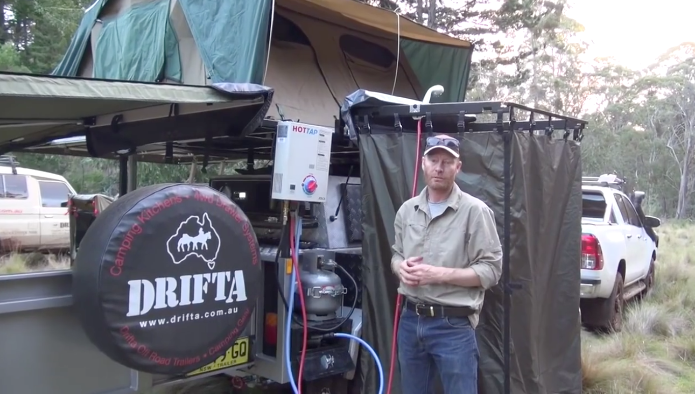 How to use your HOTTAP on Drifta's DOT Camper Trailer