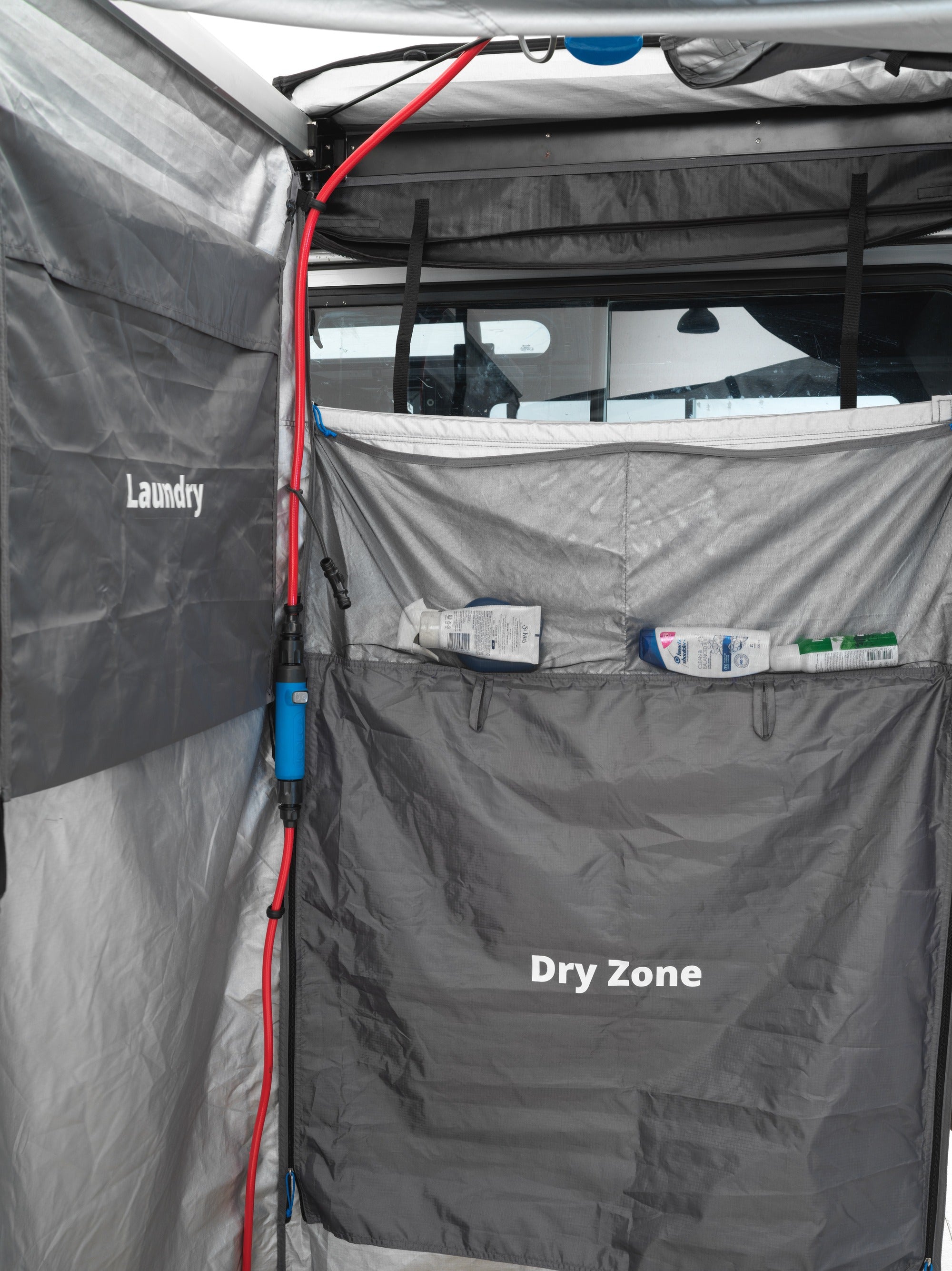 laundry tent ENSUITE Mounted Single | Vehicle-Mounted Shower Awning Tent