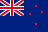 Flag of Australia with a blue star pattern