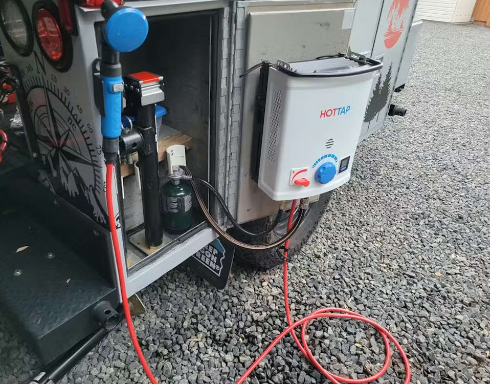 Review image Hottap v2 mounted
