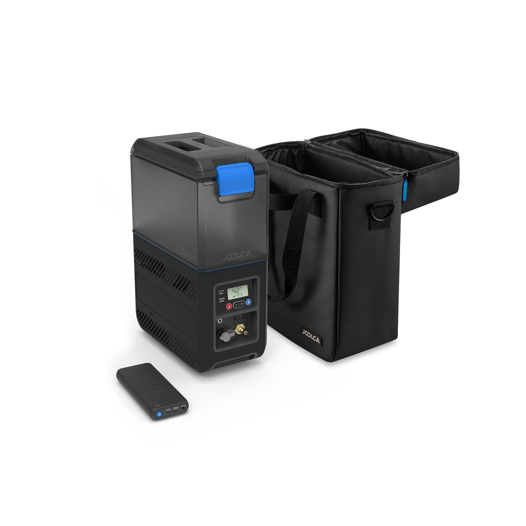 HOTTAP Go Outing Kit with HOTTAP Go, carry bag and power bank
