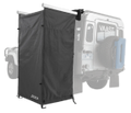 Vehicle mounted shower tent