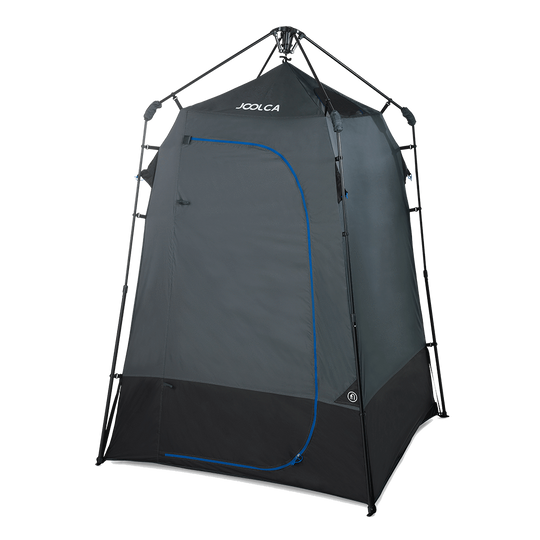 A single room shower tent